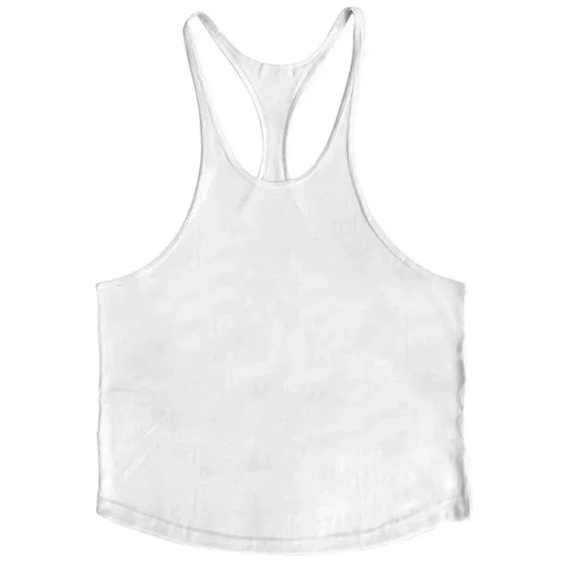 Débardeur homme musculation – coupe classique coton pour entraînement