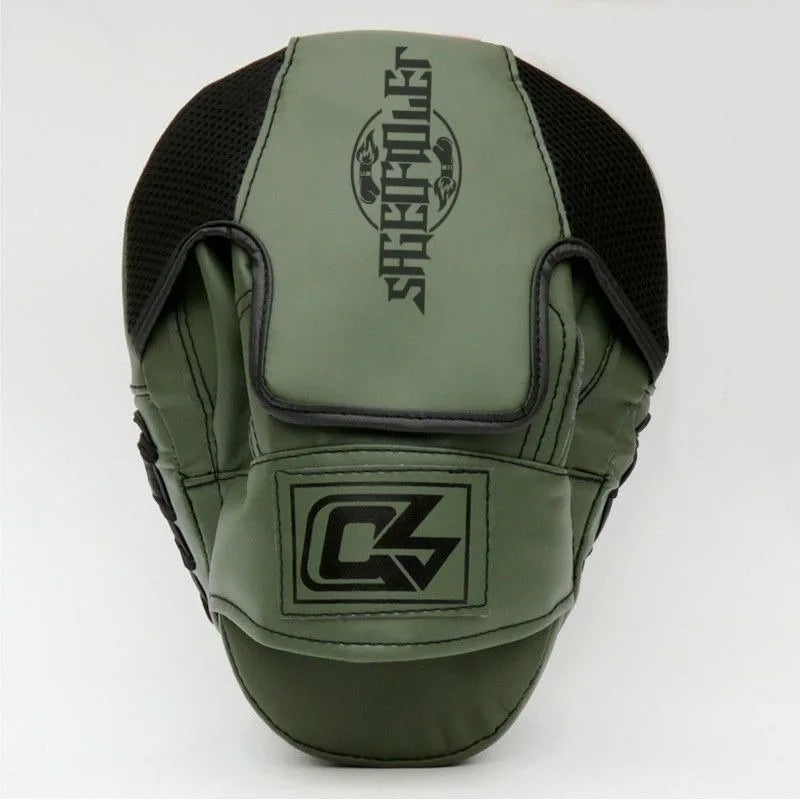 Cible de frappe courbée en PU – Gants focus boxe, MMA et entraînement cardio