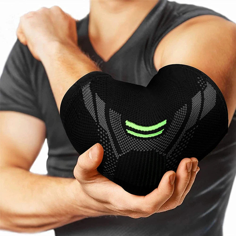 Coudière de compression élastique – maintien du coude pour sport et récupération