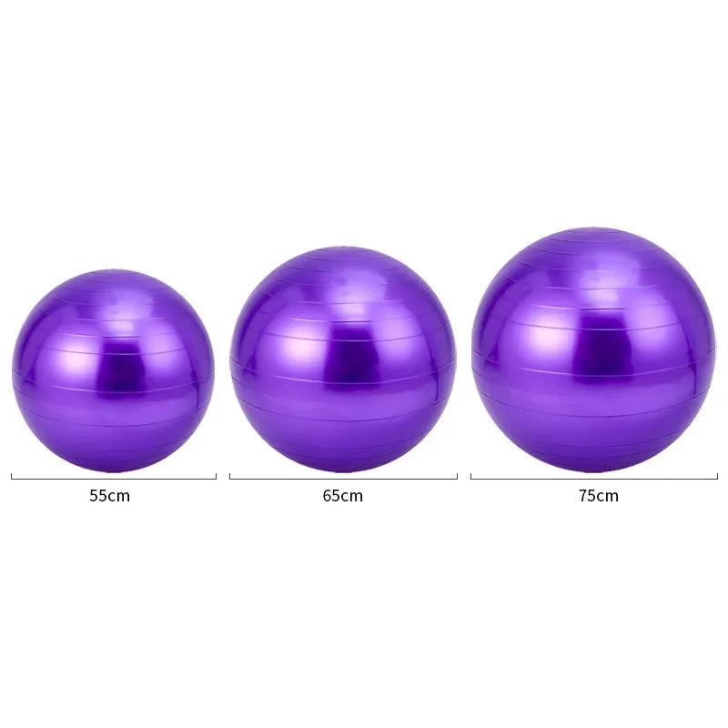 Gym Ball anti-éclatement 45–85 cm – ballon fitness, yoga & pilates