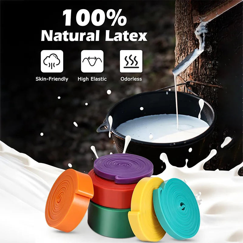 Bandes de Résistance Fitness – Latex Naturel – Musculation, Stretching & Home Gym