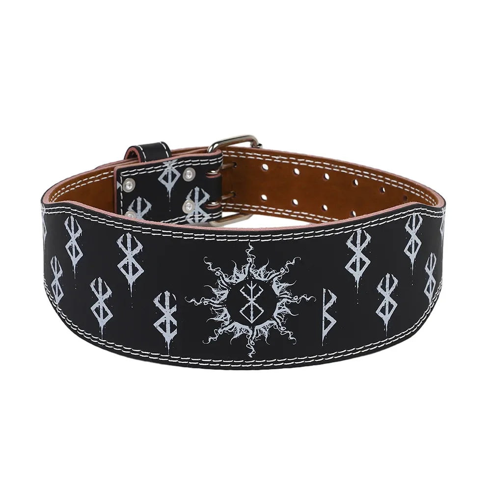 Ceinture de Musculation Fitness – Soutien Lombaire PU – Style Sport