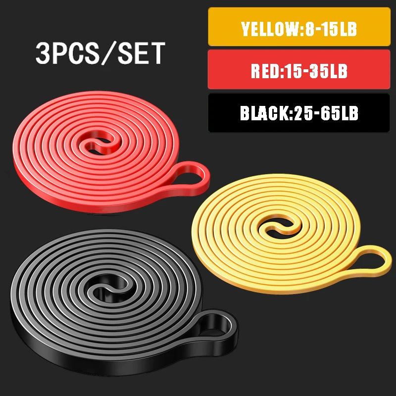 Bandes de Résistance Fitness – Latex Naturel – Musculation, Stretching & Home Gym