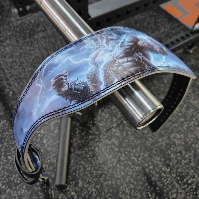 Ceinture de musculation Zeus Lightning – Soutien lombaire haute intensité pour hommes & femmes