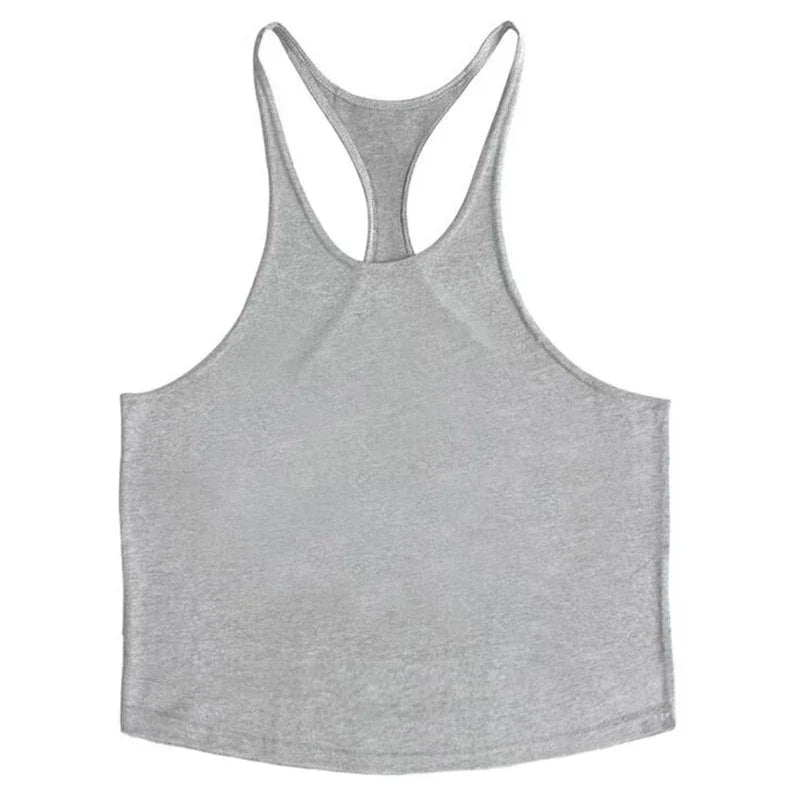 Débardeur homme musculation – coupe classique coton pour entraînement