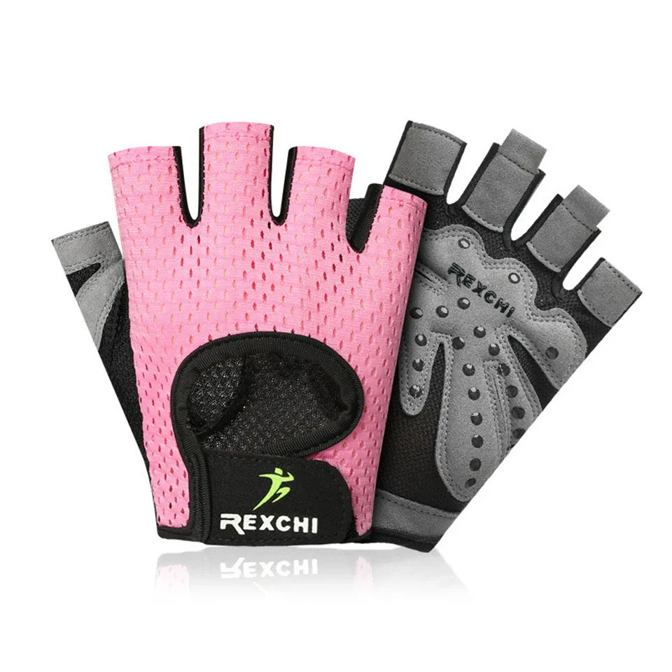 Gants de Fitness Demi-Doigt – Respirants & Antidérapants – Hommes & Femmes