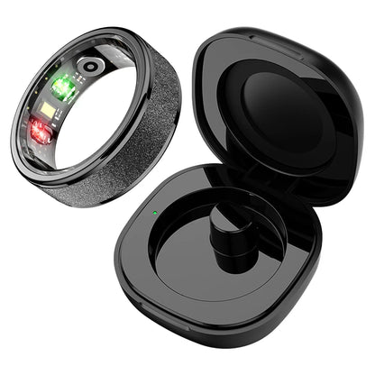 Bague connectée COLMI R10 – suivi santé 24/7 avec boîtier de recharge intégré
