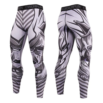Leggings compression homme sport – Séchage rapide & maintien musculaire total
