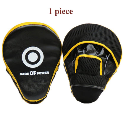 Cible de frappe courbée en PU – Gants focus boxe, MMA et entraînement cardio