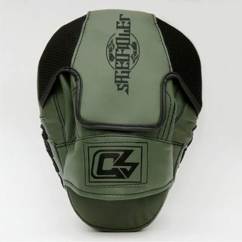 Cible de frappe courbée en PU – Gants focus boxe, MMA et entraînement cardio