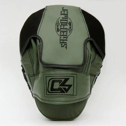Cible de frappe courbée en PU – Gants focus boxe, MMA et entraînement cardio