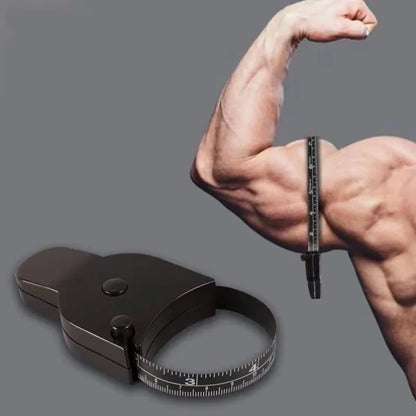 Mètre ruban fitness rétractable – Mesure précise pour tour de taille, bras et poitrine