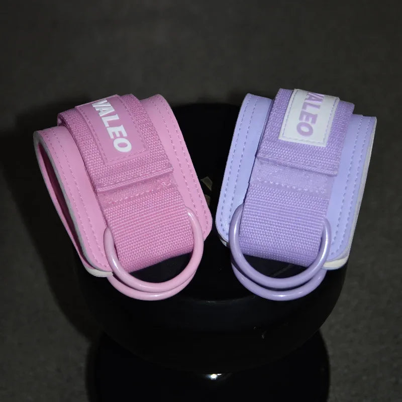 Sangle de Cheville Musculation – Ajustable & Confort Rembourré – Câble Poulie