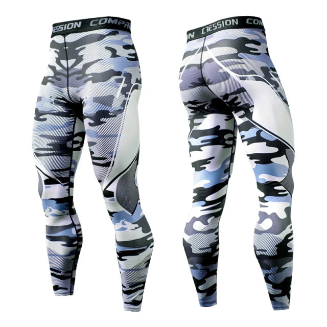 Leggings compression homme sport – Séchage rapide & maintien musculaire total