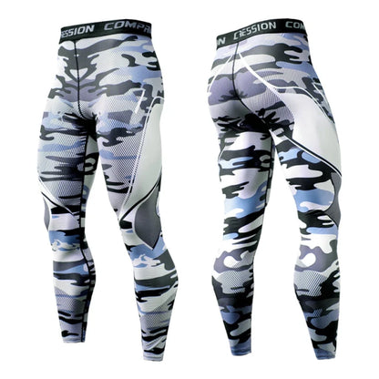 Leggings compression homme sport – Séchage rapide & maintien musculaire total