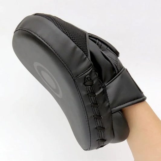 Cible de frappe courbée en PU – Gants focus boxe, MMA et entraînement cardio