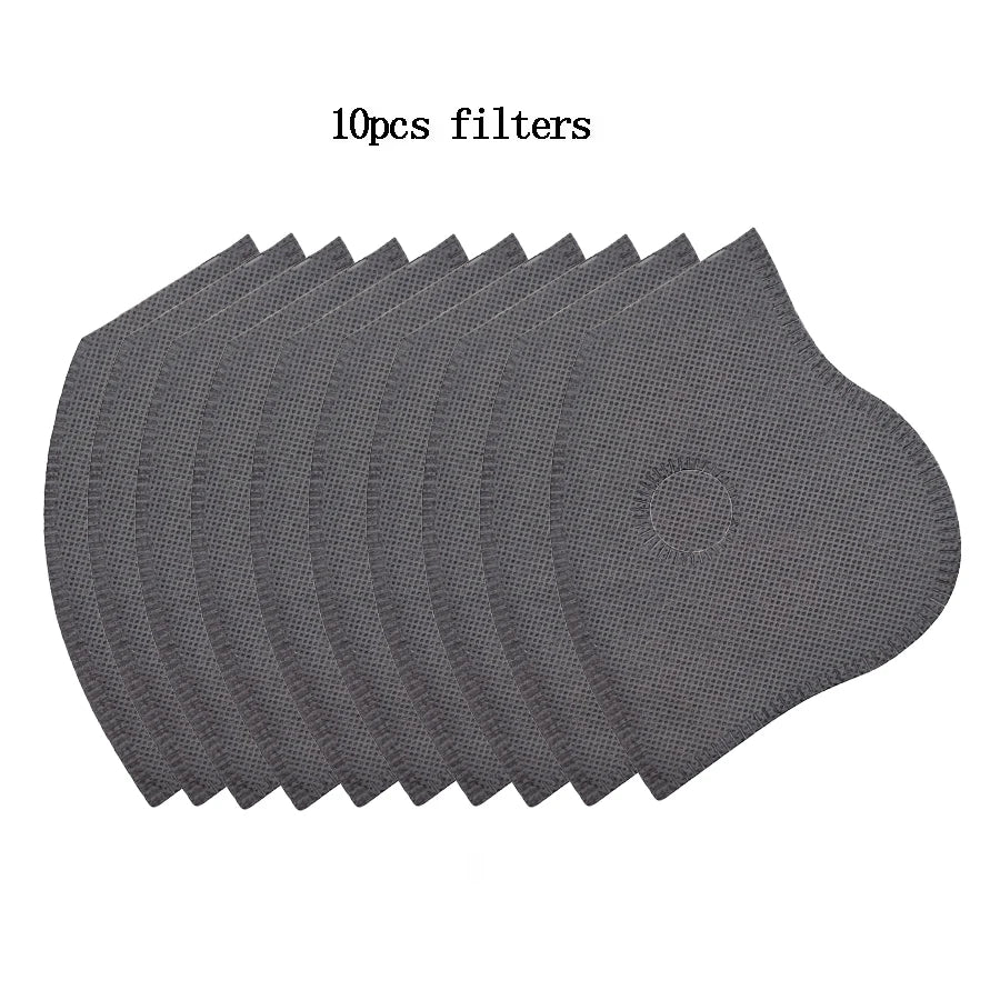 Masque Sport Respirant avec Filtres Carbone Actif – Lavable & Réutilisable