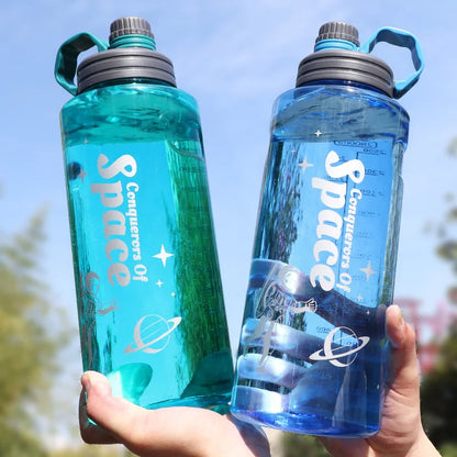 Gourde Sport Grande Capacité – 1L/2L/3L – Bouchon Anti-Fuite & Filtre