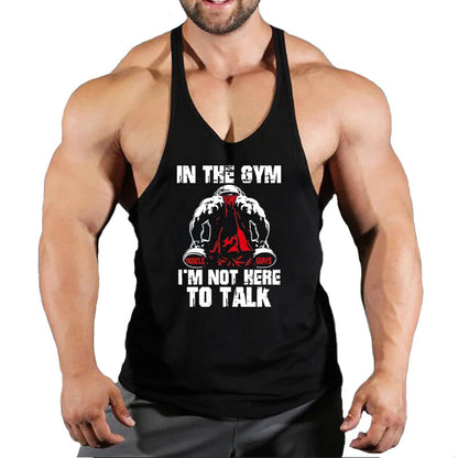 Débardeur musculation homme coton