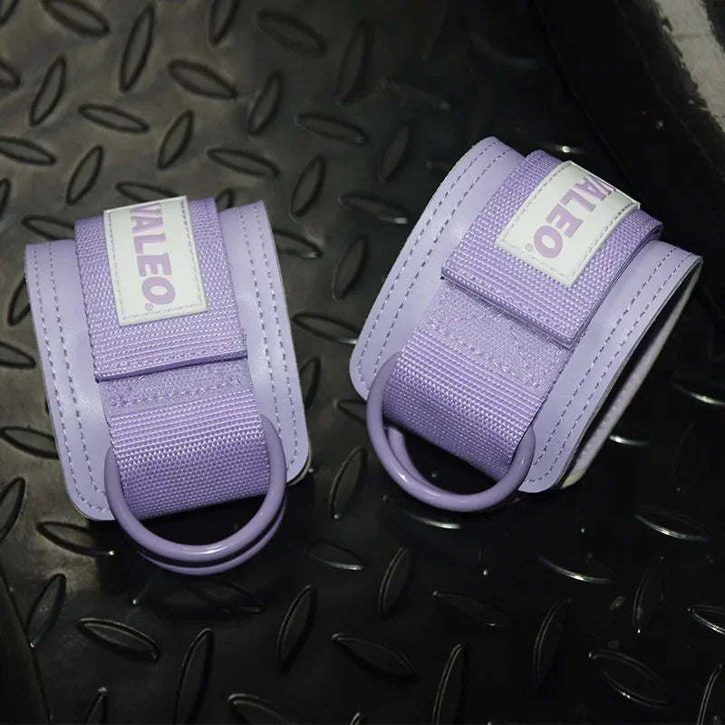 Sangle de Cheville Musculation – Ajustable & Confort Rembourré – Câble Poulie