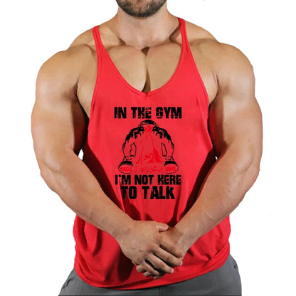 Débardeur musculation homme coton