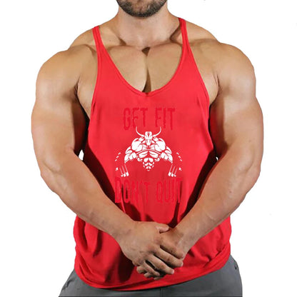 Débardeur musculation homme coton