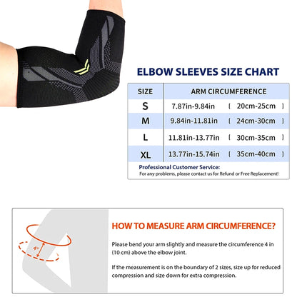 Coudière de compression élastique – maintien du coude pour sport et récupération