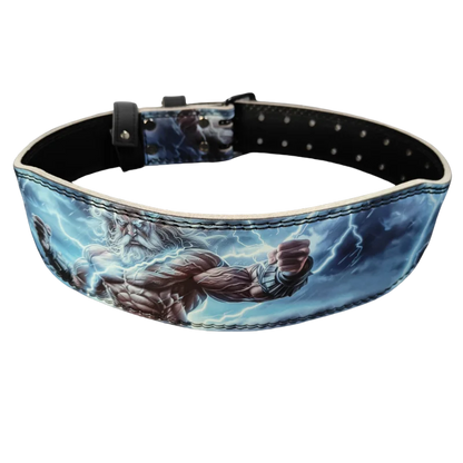 Ceinture de musculation Zeus Lightning – Soutien lombaire haute intensité pour hommes & femmes