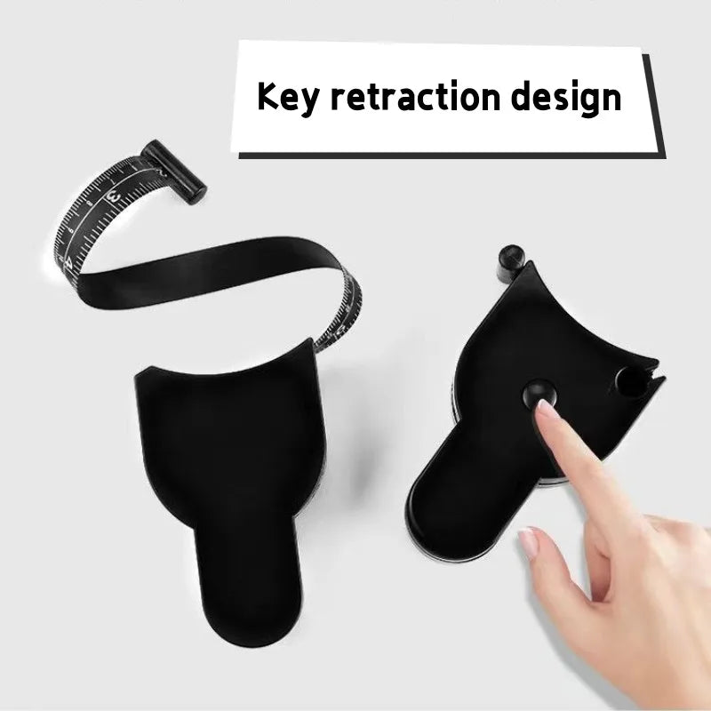 Mètre ruban fitness rétractable – Mesure précise pour tour de taille, bras et poitrine
