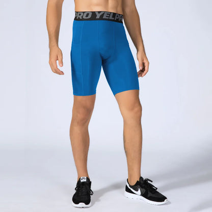 Short compression homme sport – Séchage rapide avec poche intégrée
