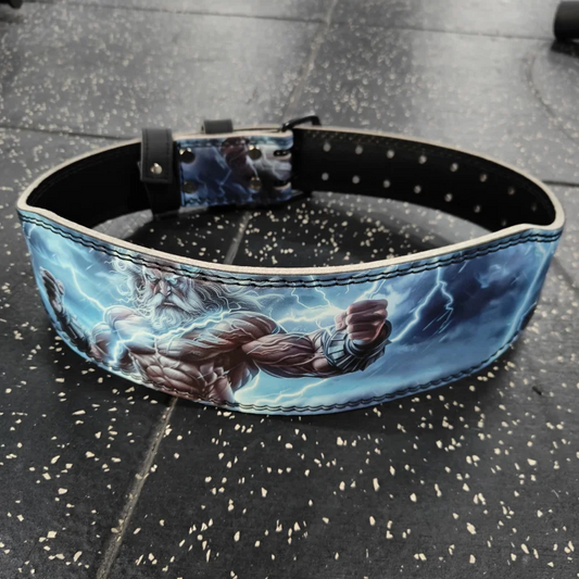 Ceinture de musculation Zeus Lightning – Soutien lombaire haute intensité pour hommes & femmes