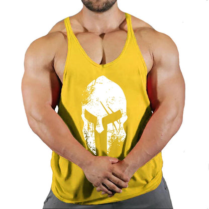 Débardeur Fitness Homme – Polyester Respirant – Coupe Ample Été