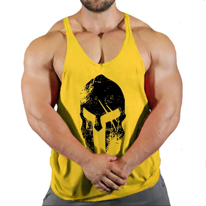 Débardeur Fitness Homme – Polyester Respirant – Coupe Ample Été