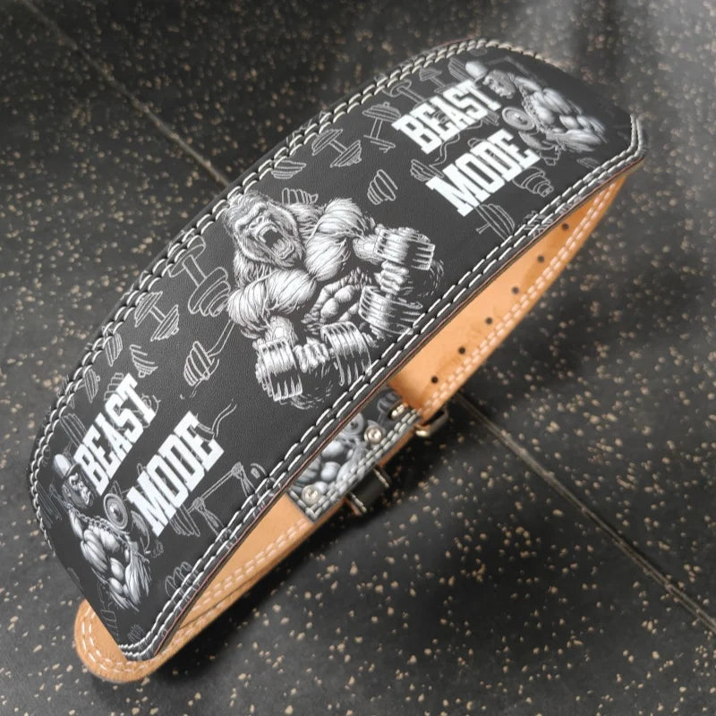 Ceinture de Musculation Powerlifting – Soutien Lombaire – PU Premium Fitness King Kong