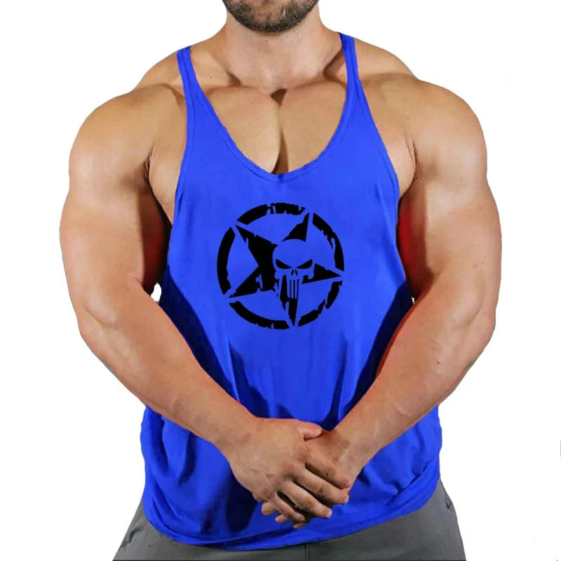 Débardeur stringer V-neck homme – coton respirant pour musculation & lifestyle