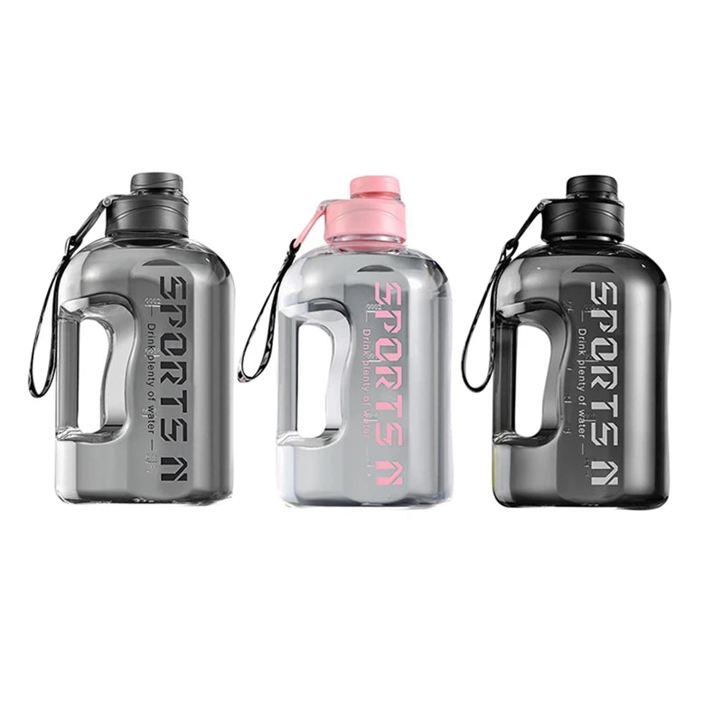 Gourde XL avec Paille –  2.7L – Hydratation Sport & Outdoor