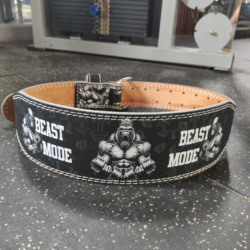 Ceinture de Musculation Powerlifting – Soutien Lombaire – PU Premium Fitness King Kong