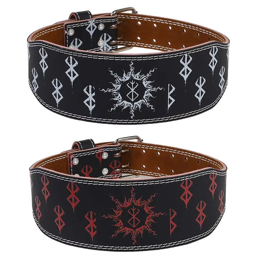 Ceinture de Musculation Fitness – Soutien Lombaire PU – Style Sport