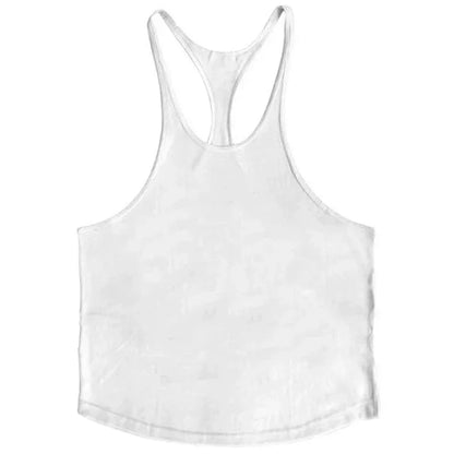 Débardeur homme musculation – coupe classique coton pour entraînement