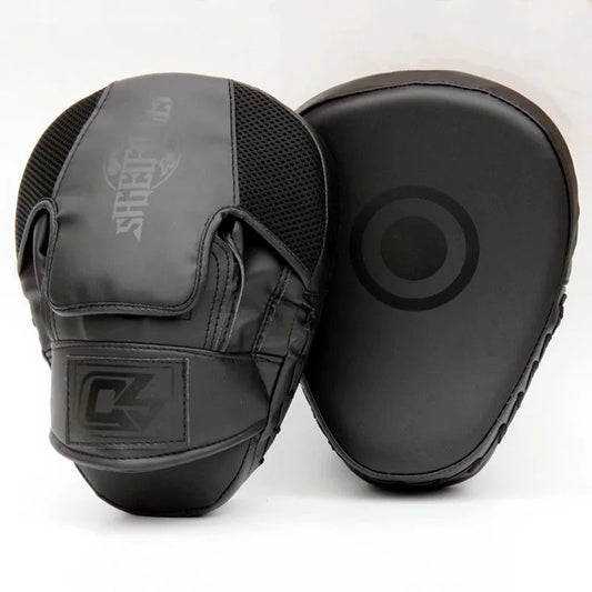 Cible de frappe courbée en PU – Gants focus boxe, MMA et entraînement cardio