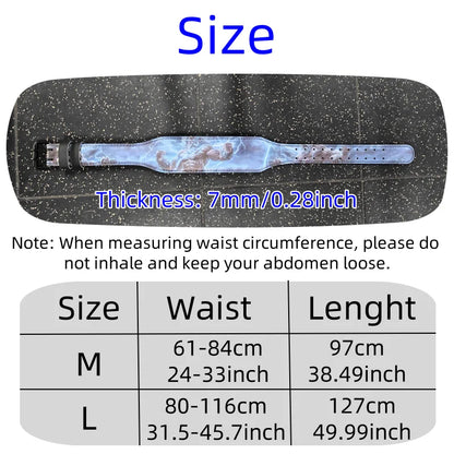Ceinture de musculation Zeus Lightning – Soutien lombaire haute intensité pour hommes & femmes