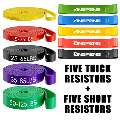 Bandes de Résistance Fitness – Latex Naturel – Musculation, Stretching & Home Gym