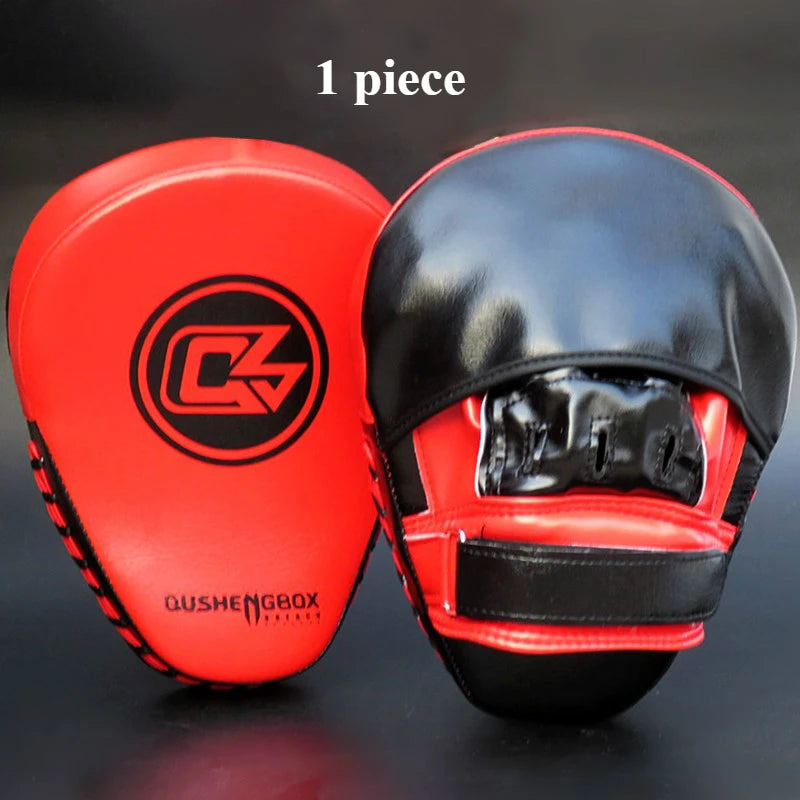 Cible de frappe courbée en PU – Gants focus boxe, MMA et entraînement cardio