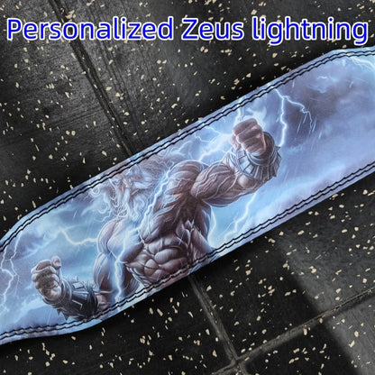 Ceinture de musculation Zeus Lightning – Soutien lombaire haute intensité pour hommes & femmes