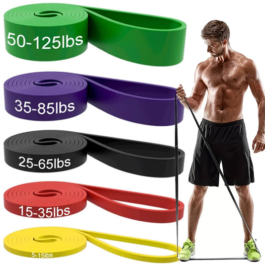Bandes de Résistance Fitness – Latex Naturel – Musculation, Stretching & Home Gym