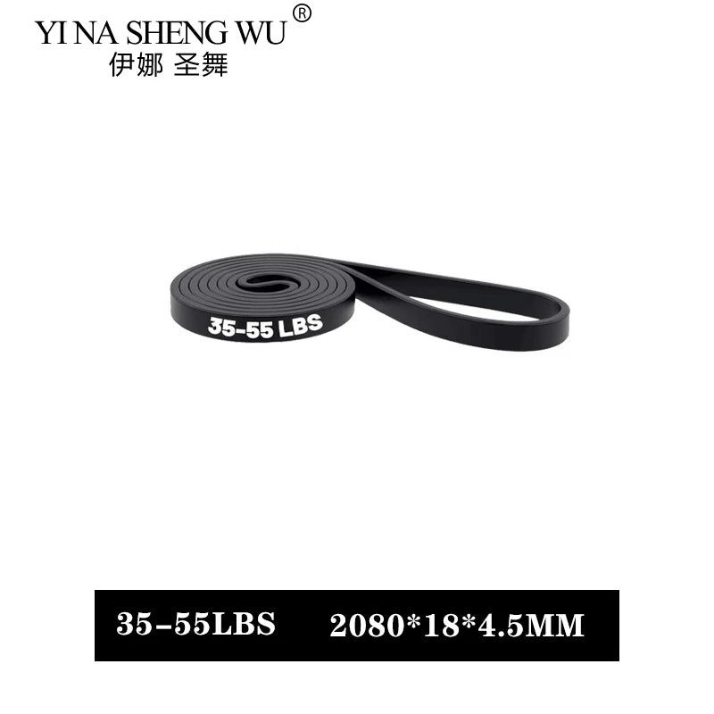 Bande de résistance musculation en latex – Heavy Duty Power Band pour traction, crossfit et entraînement