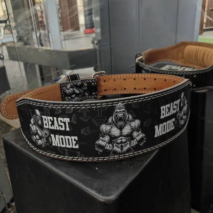 Ceinture de Musculation Powerlifting – Soutien Lombaire – PU Premium Fitness King Kong