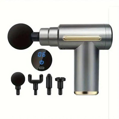 Mini Pistolet de Massage Musculaire – Rechargeable – Détente & Récupération