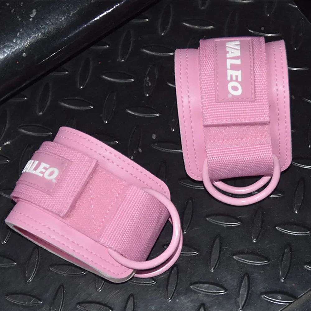 Sangle de Cheville Musculation – Ajustable & Confort Rembourré – Câble Poulie