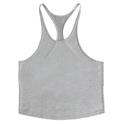 Débardeur homme musculation – coupe classique coton pour entraînement
